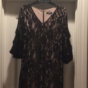 Black and Tan dress